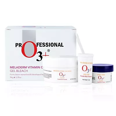 O3+ Meladerm Vitamin C Gel Bleach For Skin Whitening And Hair Lightening 96gm • $28.93