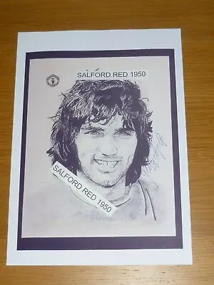 £1.75 • Buy George Best Picture With  His Autograph On The Picture