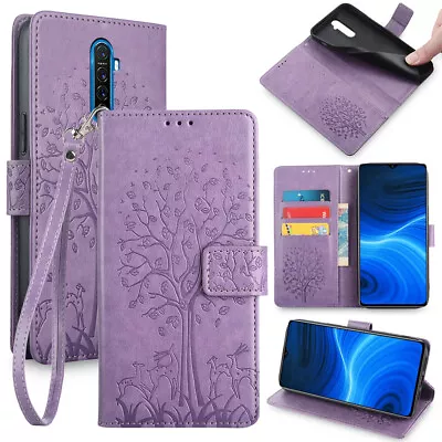 Wallet Flip Case Stand Cover For Oppo R17 RX17 Pro A5 A3S AX5 R15 Neo A12e A73s • $12.09