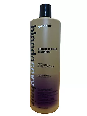 Sexy Hair Bright Blonde Shampoo Sulfate Free 33.8 OZ • $29.30