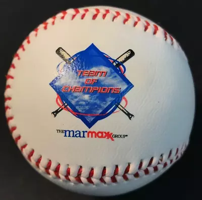 Team Of Champions The Mar Maxx Group Promo Souvenir Collectible Baseball NEW • $15