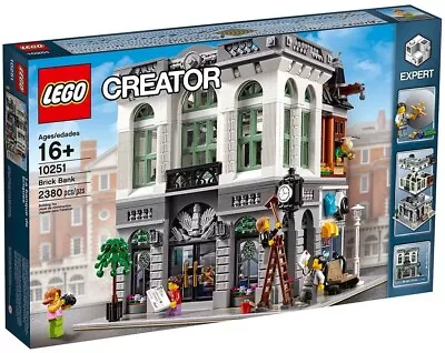 LEGO 10251 Creator Expert Modular  Building : Brick Bank  Modular BNISB • $799