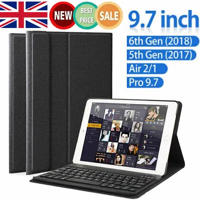 £21.75 • Buy Smart Case With Bluetooth Keyboard Cover For IPad 5th & 6th Generation 2018 9.7 