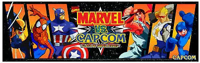 Marvel Vs Capcom Arcade Marquee For Header/Backlit Sign • $15.75