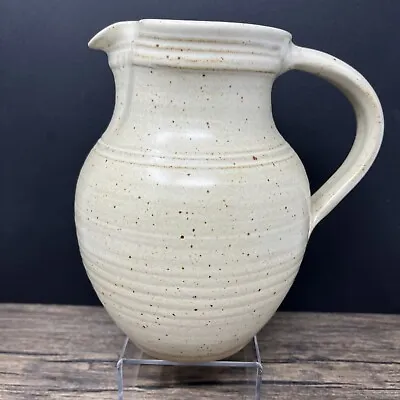£80 • Buy Ray FINCH (?) For Winchcombe Pottery Water Jug Oatmeal Design 20 Cms Hi￼gh #9