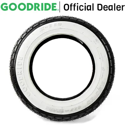 Rubber Tire 3.50.10 White Band Piaggio Vespa Sprint Gs 125 Era • £22.65