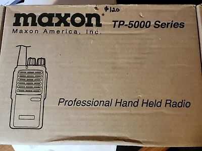 Maxon TP-5416 UHF (400-470 MHz) 2-Way Commercial Band/ GMRS HT Radio 16 Ch. • $189