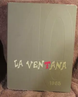 1965 Texas Tech Yearbook Lubbock Texas Annual Magazine Style Vol 40 La Ventana • $35