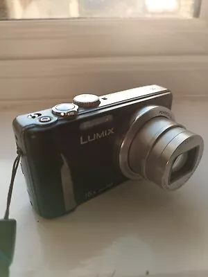 Panasonic LUMIX DMC-TZ25 12.1MP Digital Camera - Black Used Works Perfect • £45