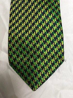 Gabriele Molteni 100% Silk Tie Seta Cravatta Vintage Necktie Made Italy O744 • $12