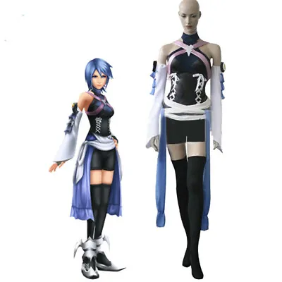 Kingdom Hearts Birth By Sleep Aqua Cosplay Costume Custom Made • $32.84