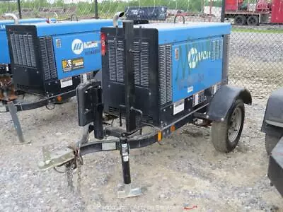 2019 Miller Electric BIG BLUE 400 Diesel Towable Welder Generator Kubota Bidadoo • $1026