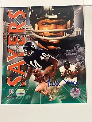 Gale Sayers Signed 8 X 10 Photo Collage Mounted Memories Authenticated • $69.95