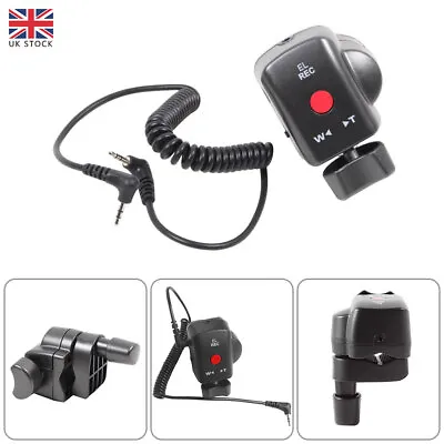 Camcorder Zoom Remote Control 2.5mm Jack Cable For Canon Sony Lanc Video Cameras • £19.99