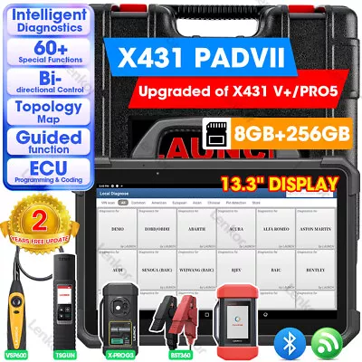 LAUNCH X431 PAD VII PAD 7 X-PROG 3 Car Diagnostic Scanner Key Programming Coding • $529