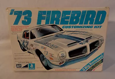 Look! Mpc 1973 Pontiac Firebird 51-year-old Vintage Issue 1/25 Model Car Kit! • $41