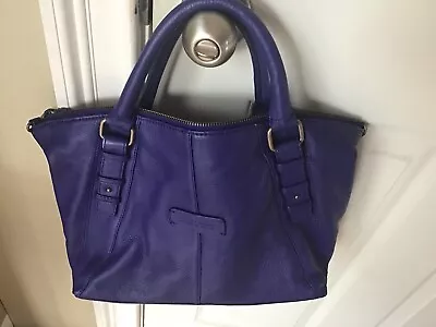 Marc New York Andrew Marc Leather Purse Blue  • $21