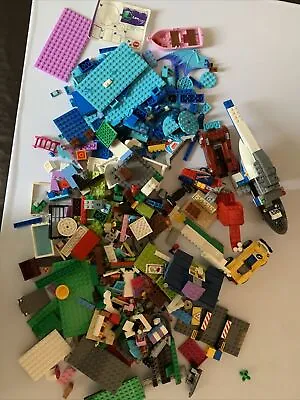 Genuine Bulk Lego  Helicopter Car Boat Friends Pieces Lot 1.3kg • $64.99