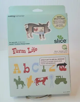 Slice Making Memories Farm Life Design Card #33070 Tractors Cowboys Cows Horses • $21.99
