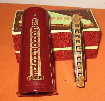 Harmonica Hohner Echophone In Key (F) - Slightly Used Only - • $175