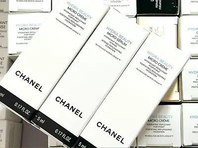 Chanel Hydra Beauty Micro Serum 5ml X3 Bundle (15ml In Total) Brand New In Box • £25
