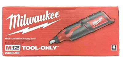 MILWAUKEE 2460-20 M12 Cordless Rotary Tool 12V Li-Ion (TOOL ONLY) NEW FREE SHIPP • $85