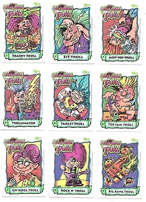 1992 Trouble Trolls Puzzle Trading Cards / You Choose #s 1 - 60 / Bx1 • $0.99