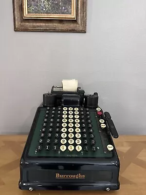 Vintage Burroughs Electric Adding Machine • $49