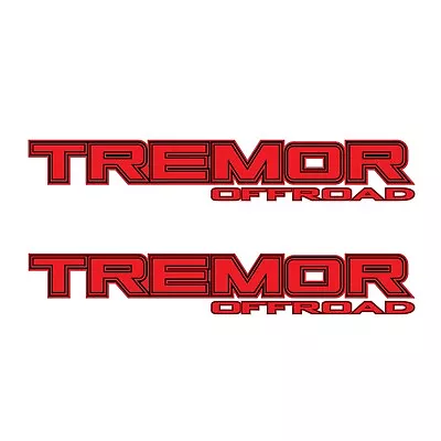 Ford F150 F250 Tremor Offroad Package Truck Bed Side Decal Black White • $25.99