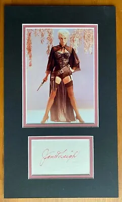 Janet Leigh Signed Display  Uacc & Aftal Rd Autograph • £39.99