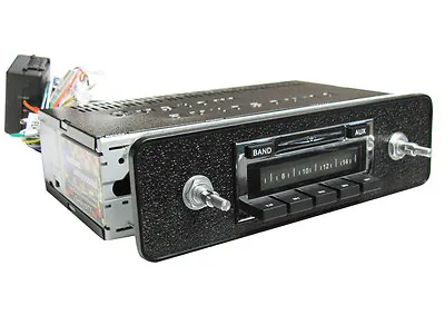 NEW VW Radio Beetle Bus Ghia AM FM AUX USB MP3 300 Watt Vintage Look IPod Ready • $299