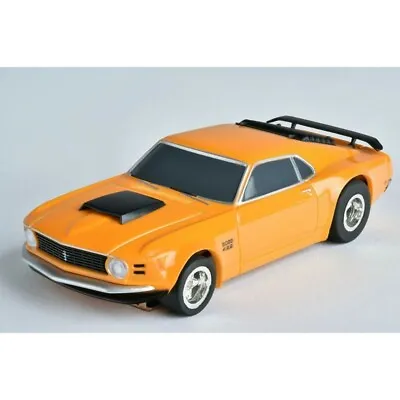 $33.95 • Buy NEW AFX 1970 Ford Mustang Boss 429 Orange Mega-G+ HO Slot Car Muscle - 21050