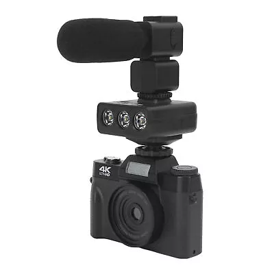 Digital Camera With Mic Fill Light 1500mAh 3 In 16x Digital Zoom 48 MP HD 4K 2BD • $110.99