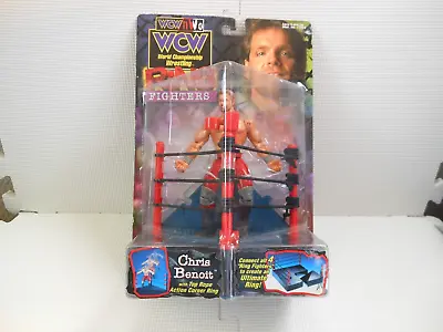 ToyBiz Action Figure WCW Chris Benoit Ring Fighter World Championship Wrestling • $61.18