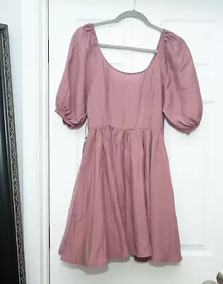 Joyfolie Mia Joy Womens Stretchy  Gensis Dress Sz XS Orchid Mauve Pink • $24