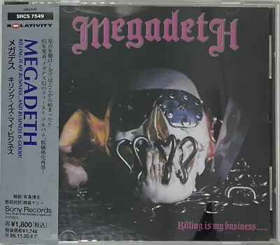 Killing Is My Business... And Business Is Good! By Megadeth (CD 1994) Thrash • $14.80