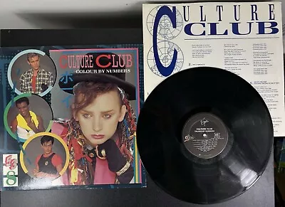 Vintage 1983 Culture Club Colour By Numbers LP - Original Pitman Pressing EX • $15.99