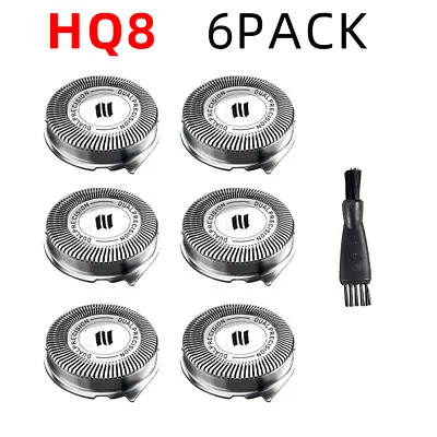 6 X HQ8 Philips Shaver Replacement Heads For Philips Norelco 5000 Series Heads • $13