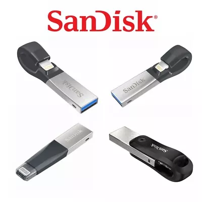 SanDisk IXpand Flash Drive Mini IXpand Go USB 3.0 32G 64G 128G 256G For IPhone • $79.95