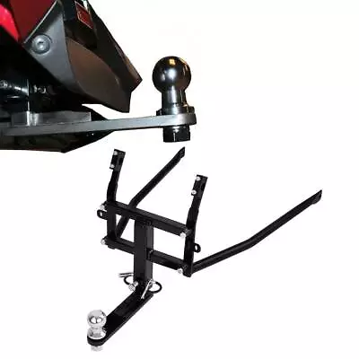 Black Vertical Receiver Trailer Hitch Kit For Honda Goldwing GL1800 12-17 15 • $179.99