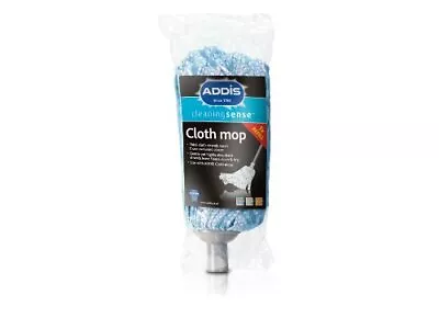 £5.25 • Buy ADDIS Cloth Mop Refill, Graphite/ Metallic