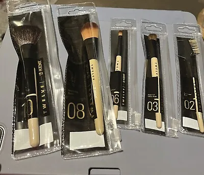 KENT 5 Piece Professional Twelve Range Brush Collection.Brushes 02030608 &10 • £19.95