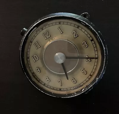 Vintage Large VDO GERMANY Car Clock 8 DAY Convex Glass VW Split Window 356 Pre-A • $115