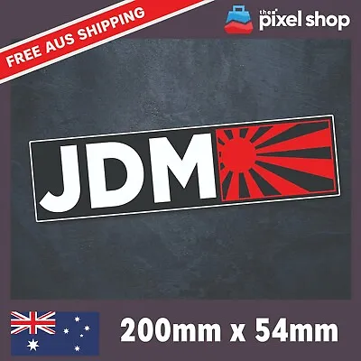 $5.99 • Buy  JDM Rising Sun Sticker Decal - Drift Illest Race Stance Car Window Turbo Funny