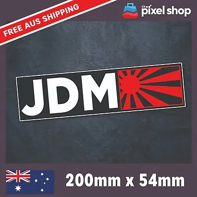  JDM Rising Sun Sticker Decal - Drift Illest Race Stance Car Window Turbo Funny • $5.99