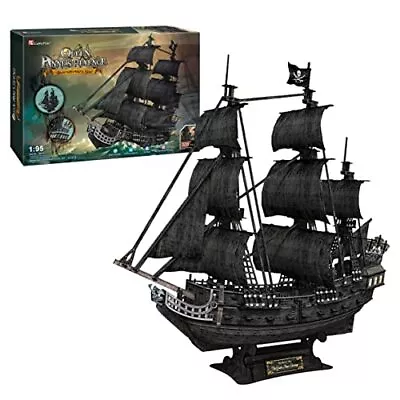 3d Puzzle - Queen Anne's Revenge: Jigsaw Puzzles For Kids FREE UK P&P • £46.99