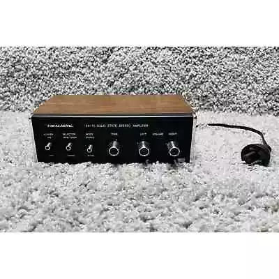 Realistic SA 10 Solid State Stereo Amplifier Brown Black Model 31 1982B 12W • $59.92