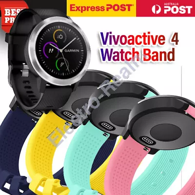 20mm Watch Band Strap For Garmin Vivoactive 4 3 Music Forerunner 55 645 245 • $8.95