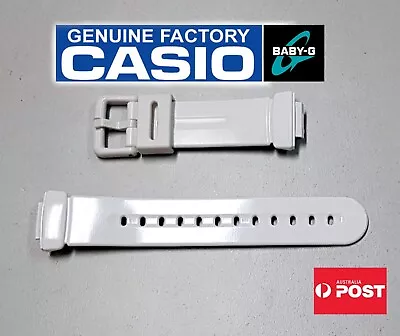 Casio Baby-G Genuine Replacement Band BG-169R / BG-169R-7D White Part 10330761 • $54.99