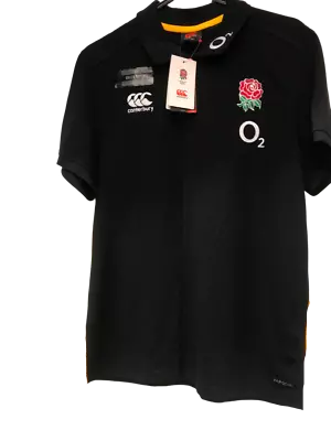 Canterbury Quick Dry Black  Rugby Top - Size M • £21.36